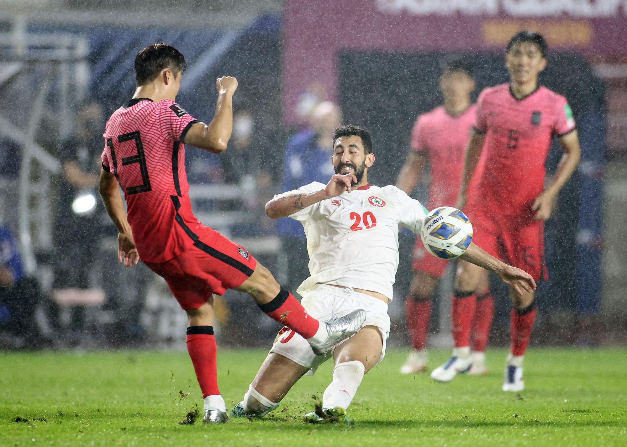 Chiến thắng trước Lebanon giúp Hàn Quốc ghi thêm 4 điểm