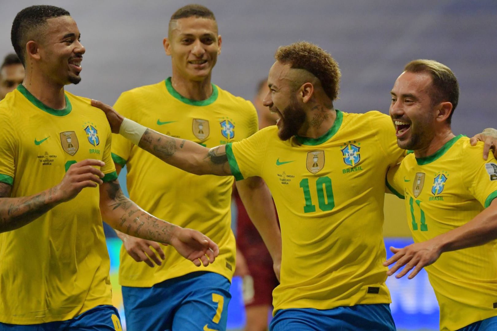 Đội tuyển Brazil vẫn dẫn đầu vòng loại World Cup 2022 khu vực Nam Mỹ