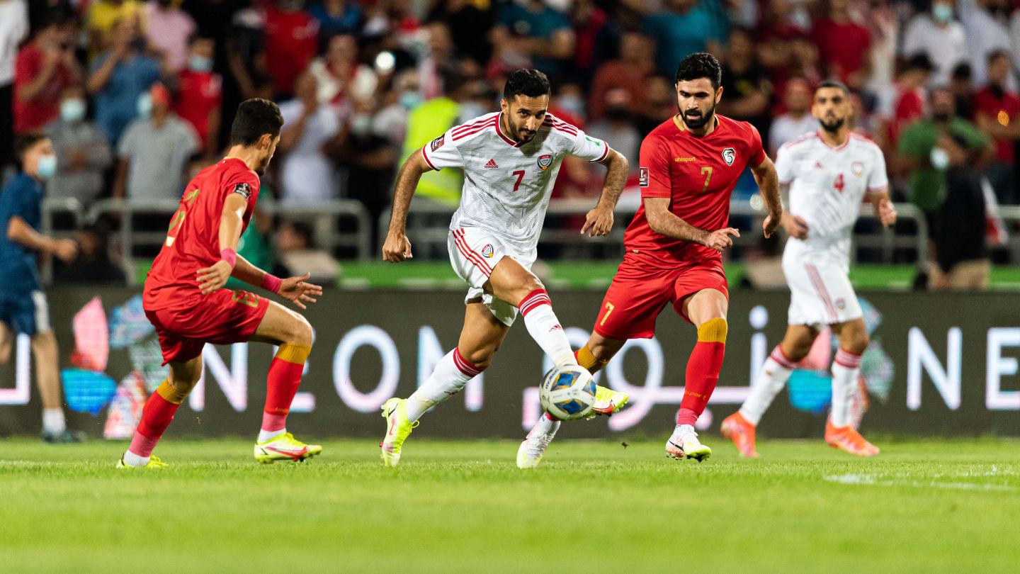 Syria và UAE đều chưa có được trận thắng nào ở vòng loại thứ 3 World Cup 2022